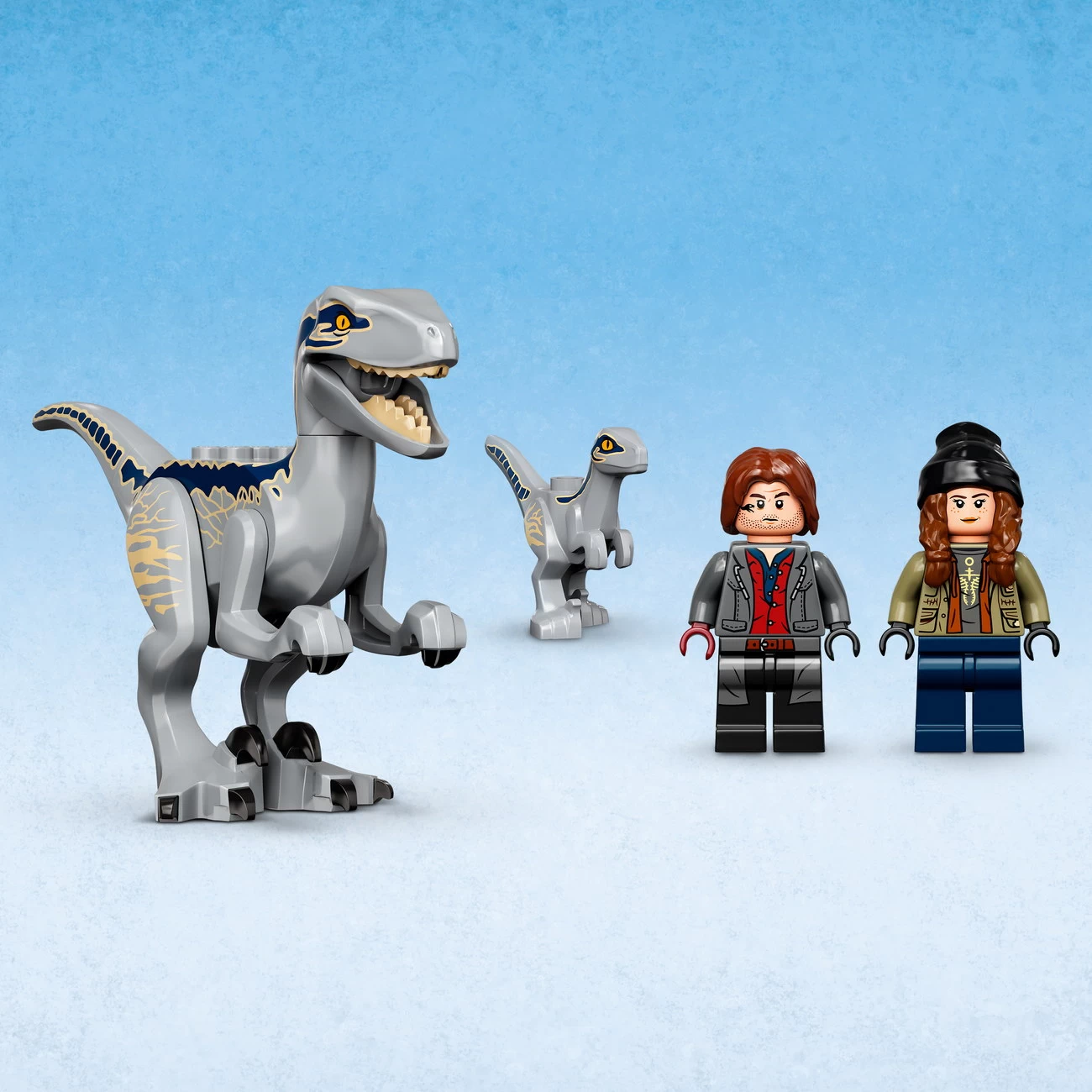 LEGO Jurassic World 76946 - Blue & Beta in der Velociraptor-Falle