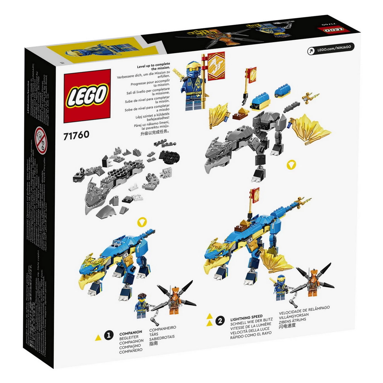 LEGO NINJAGO 71760 - Jays Donnerdrache