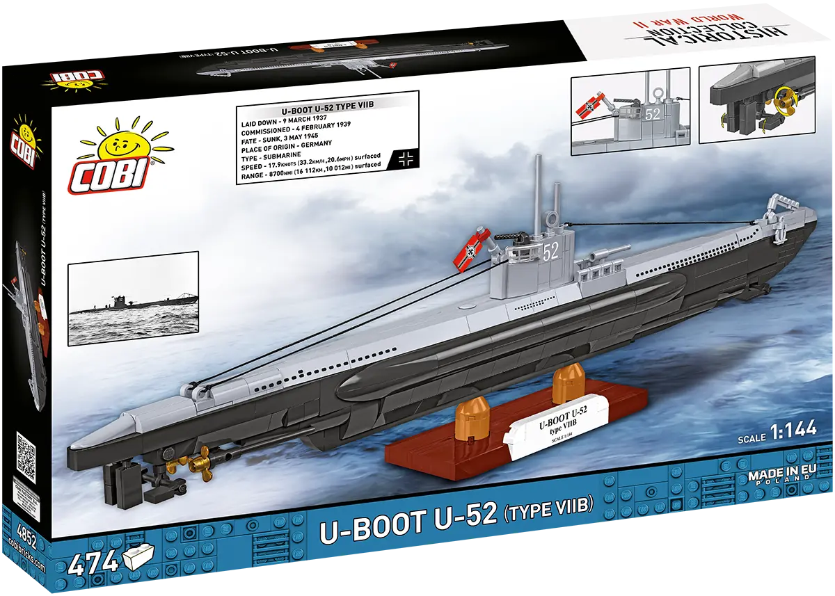 COBI - U-Boot U52 Typ VIIB (4852)