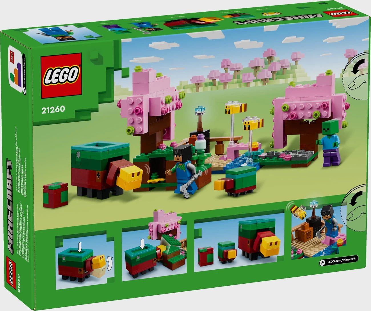 LEGO Minecraft 21260 - Der Kirschblütengarten