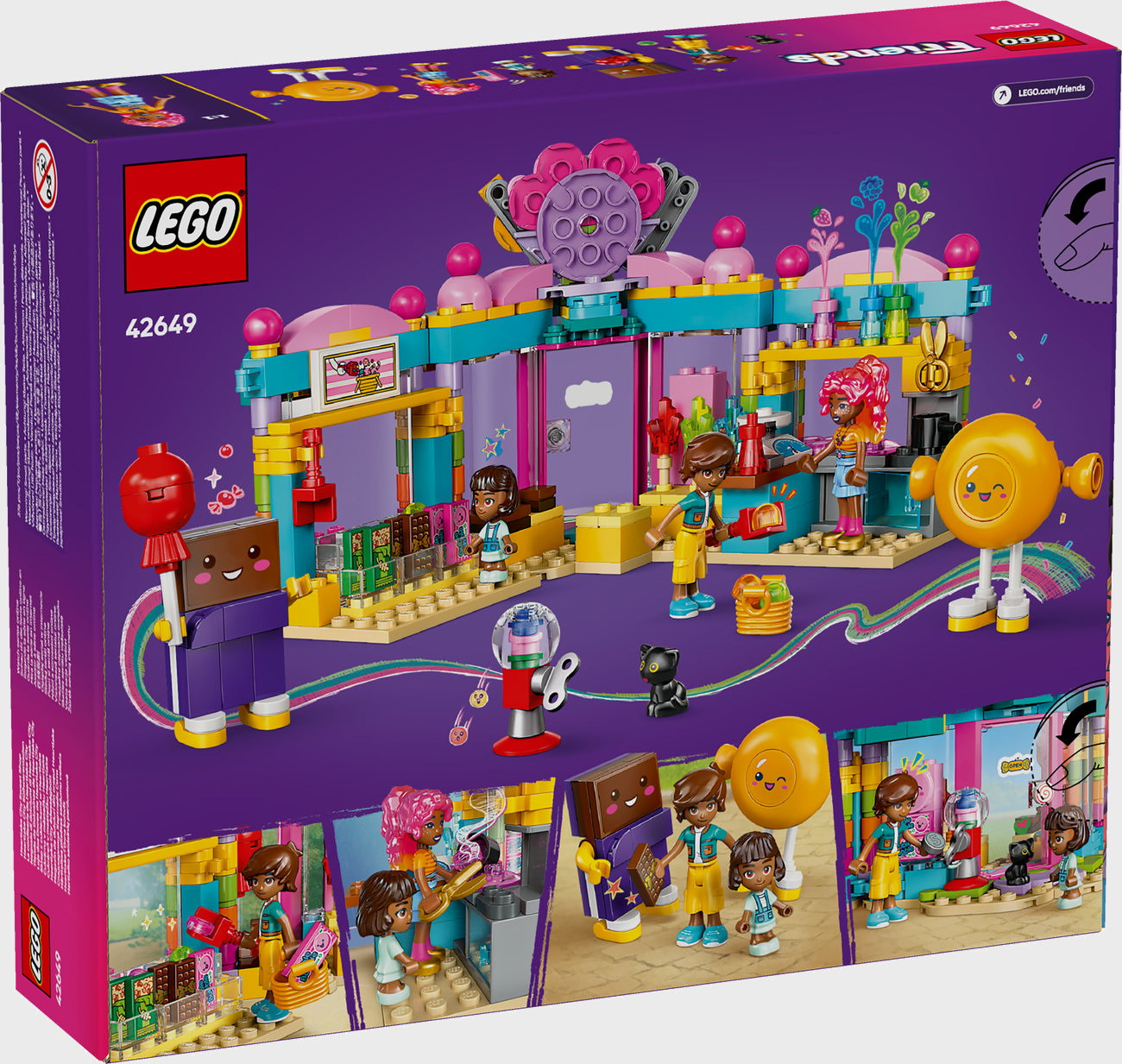 LEGO Friends 42649 - Heartlake City Süßwarenladen