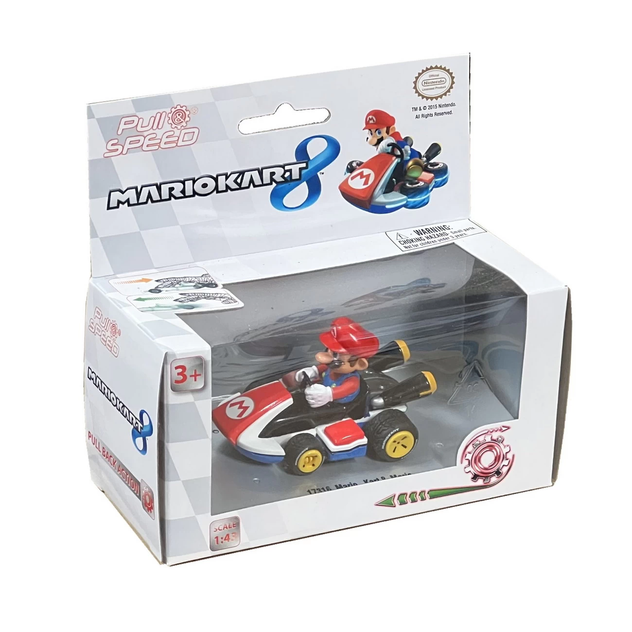 Pull & Speed - Mario - MarioKart 8 (17316)