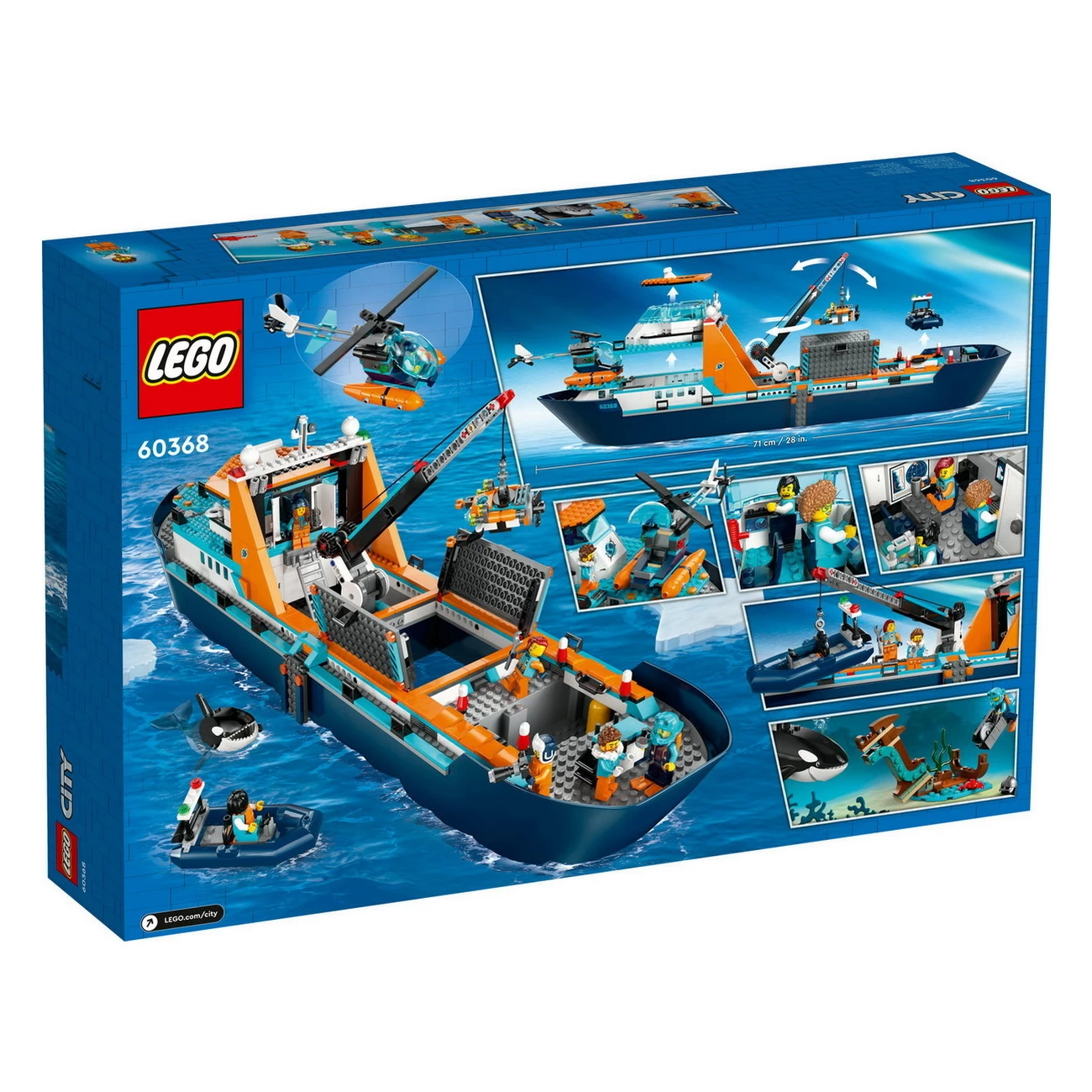 LEGO City 60368 - Arktis-Forschungsschiff