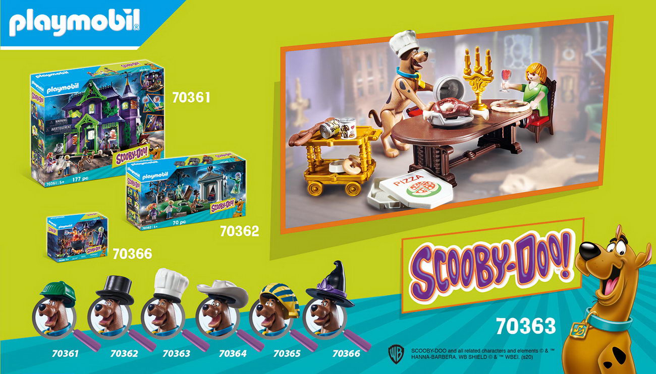 Playmobil 70363 - SCOOBY-DOO! Abendessen mit Shaggy