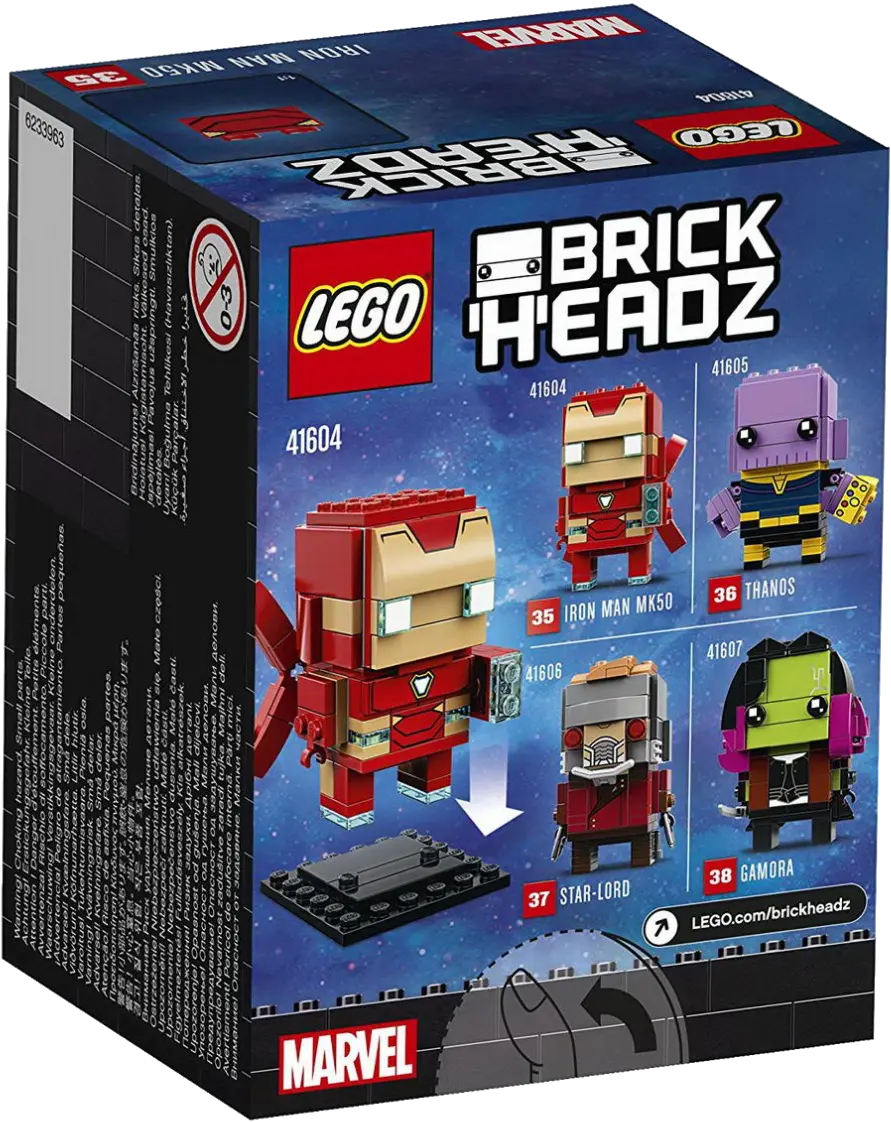 LEGO Brickheadz 41604 - Iron Man - Avengers