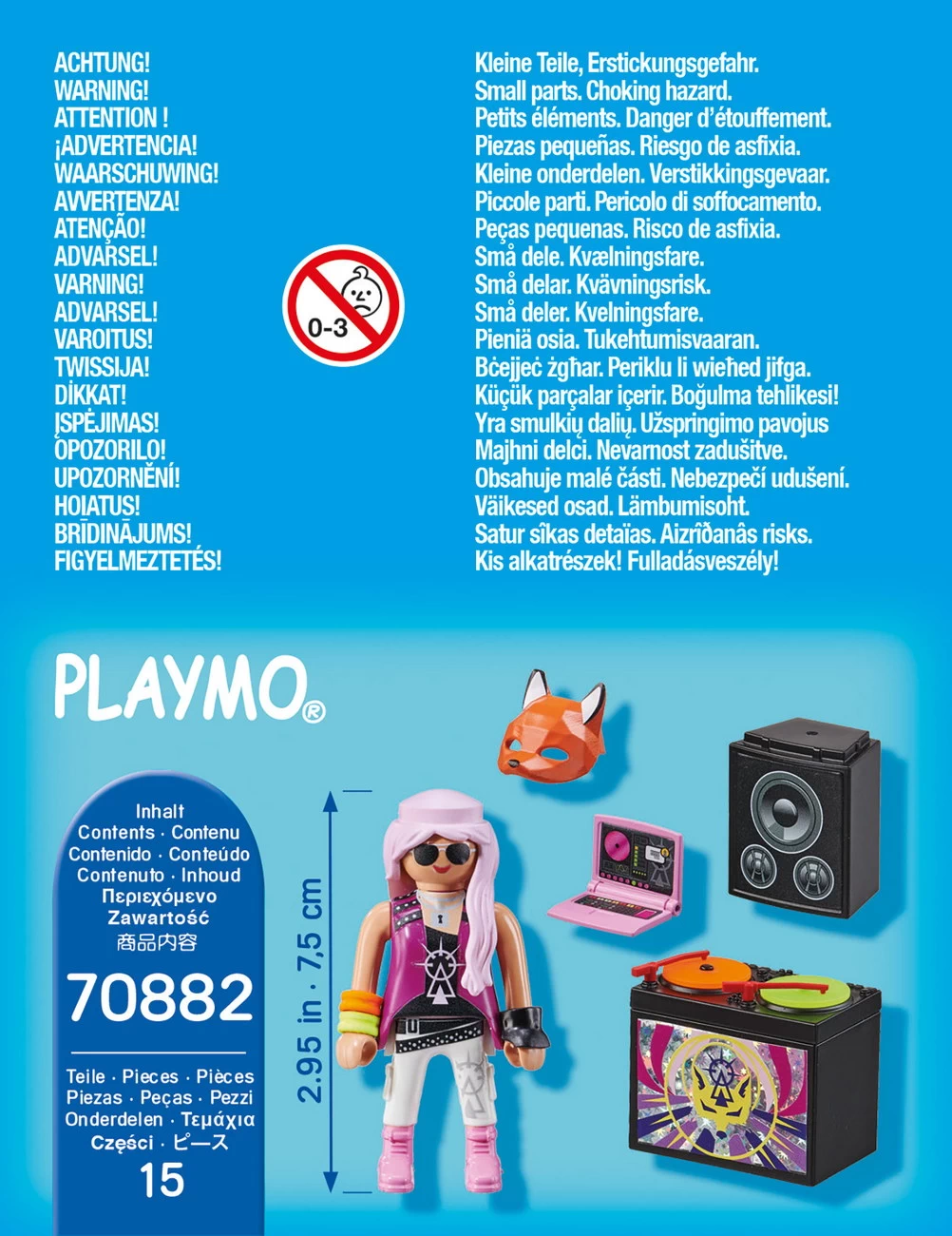 Playmobil 70882 - DJ mit Mischpult - Special Plus