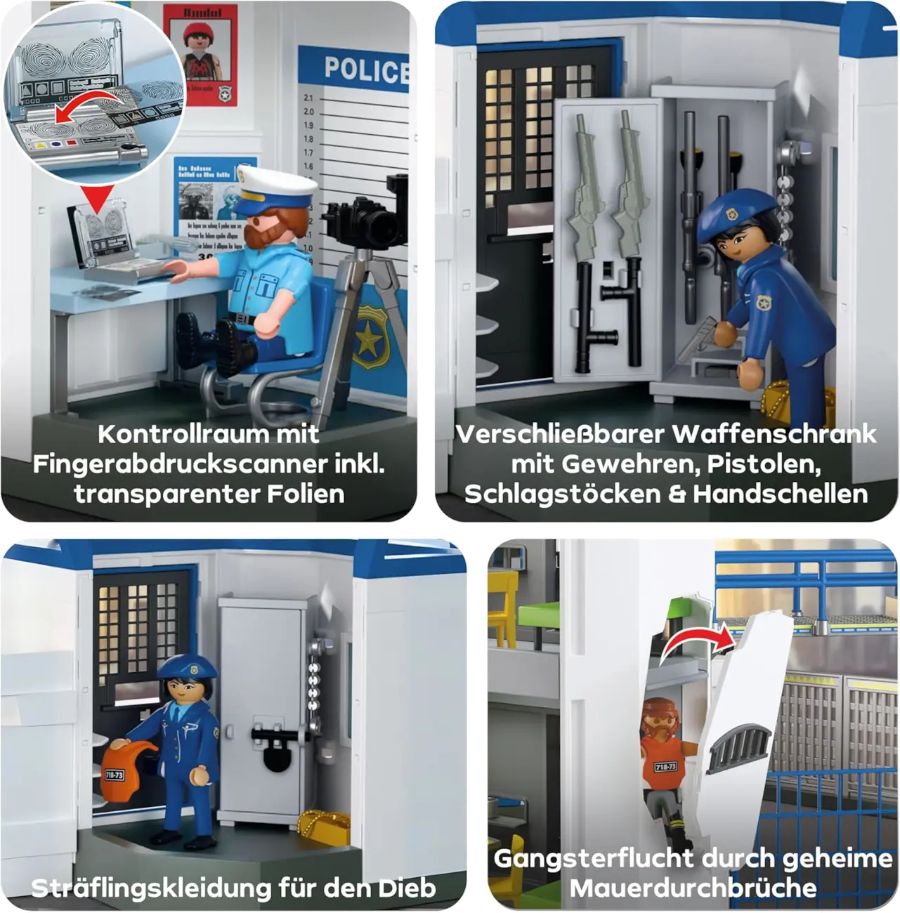 Playmobil 71873 - Polizei-Kommandozentrale (City Action)