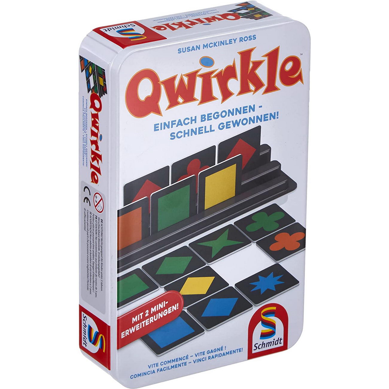 Qwirkle Reisespiel Metalldose (Schmidt 51410)