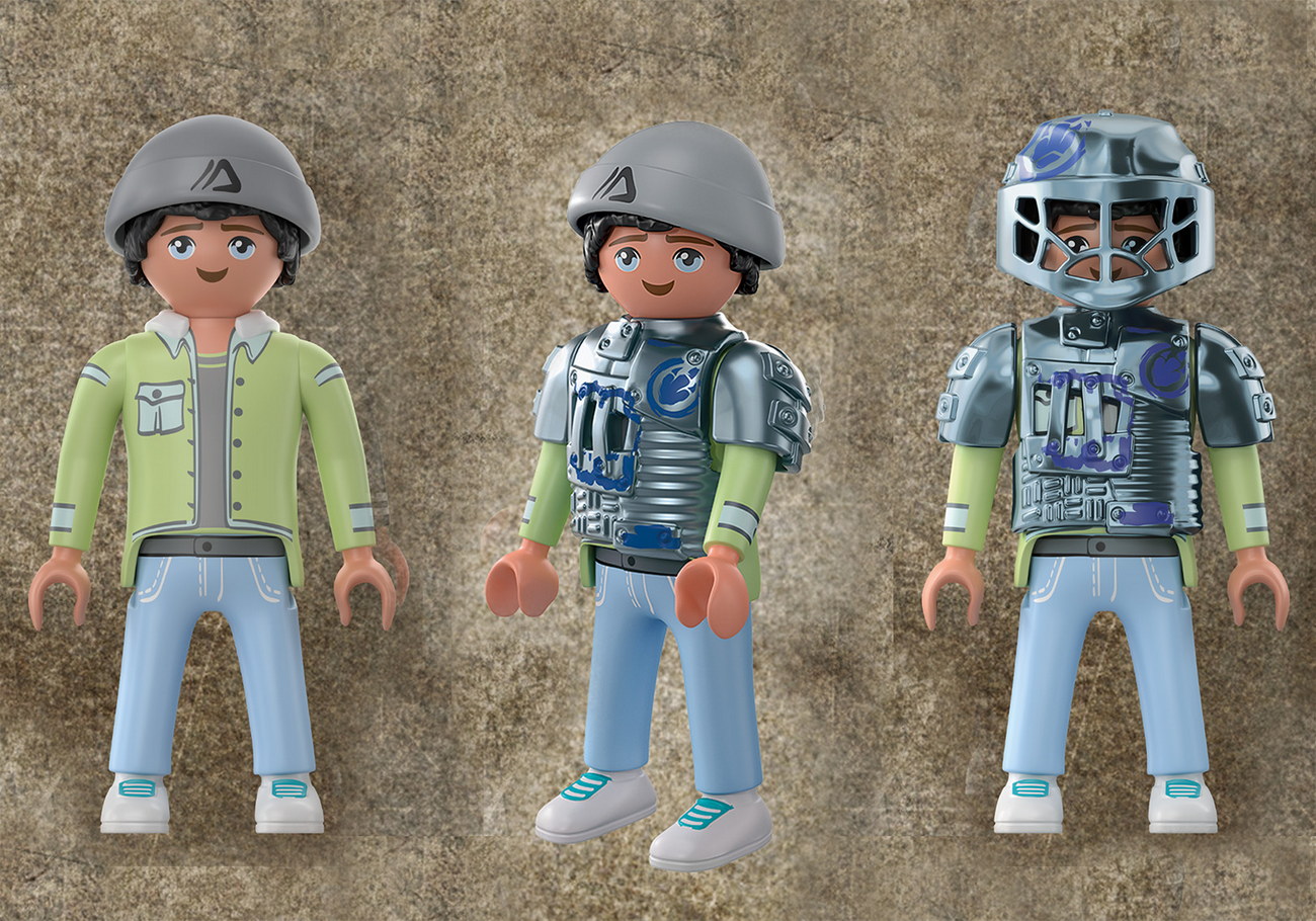 Playmobil 70626 - Saichania: Abwehr des Kampfläufers (Dino Rise)