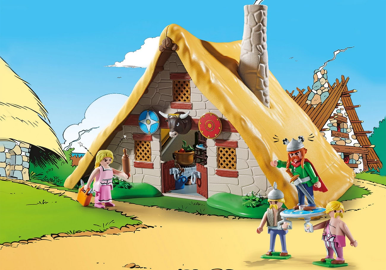 Playmobil 70932 - Asterix: Hütte des Majestix