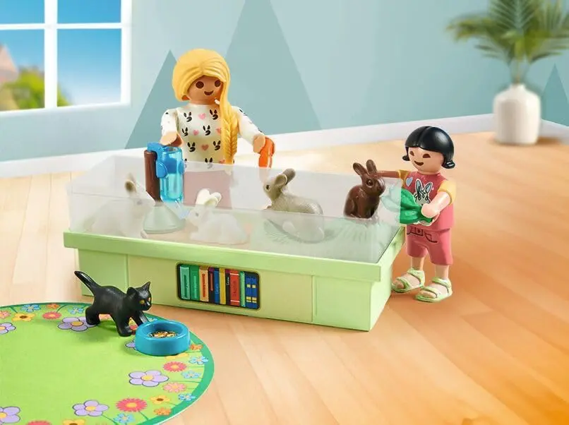 Playmobil 71753 - Familie mit Hasen - My Life