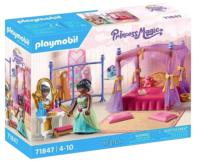 Playmobil 71847 - Prinzessinnen Schlafzimmer mit Ankleide - Princess Magic
