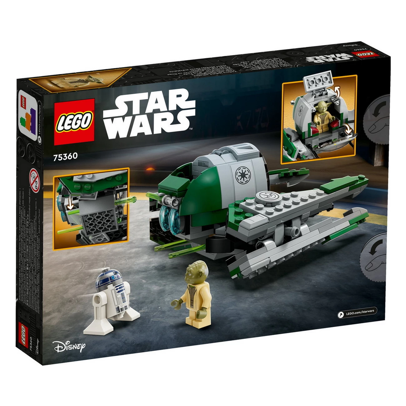 LEGO Star Wars 75360 - Yodas Jedi Starfighter