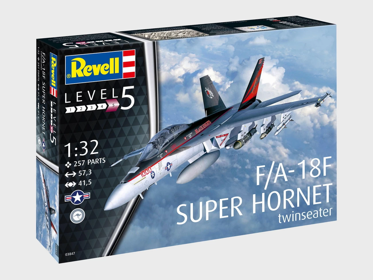 Revell 03847 - F/A-18F Super Hornet twinseater