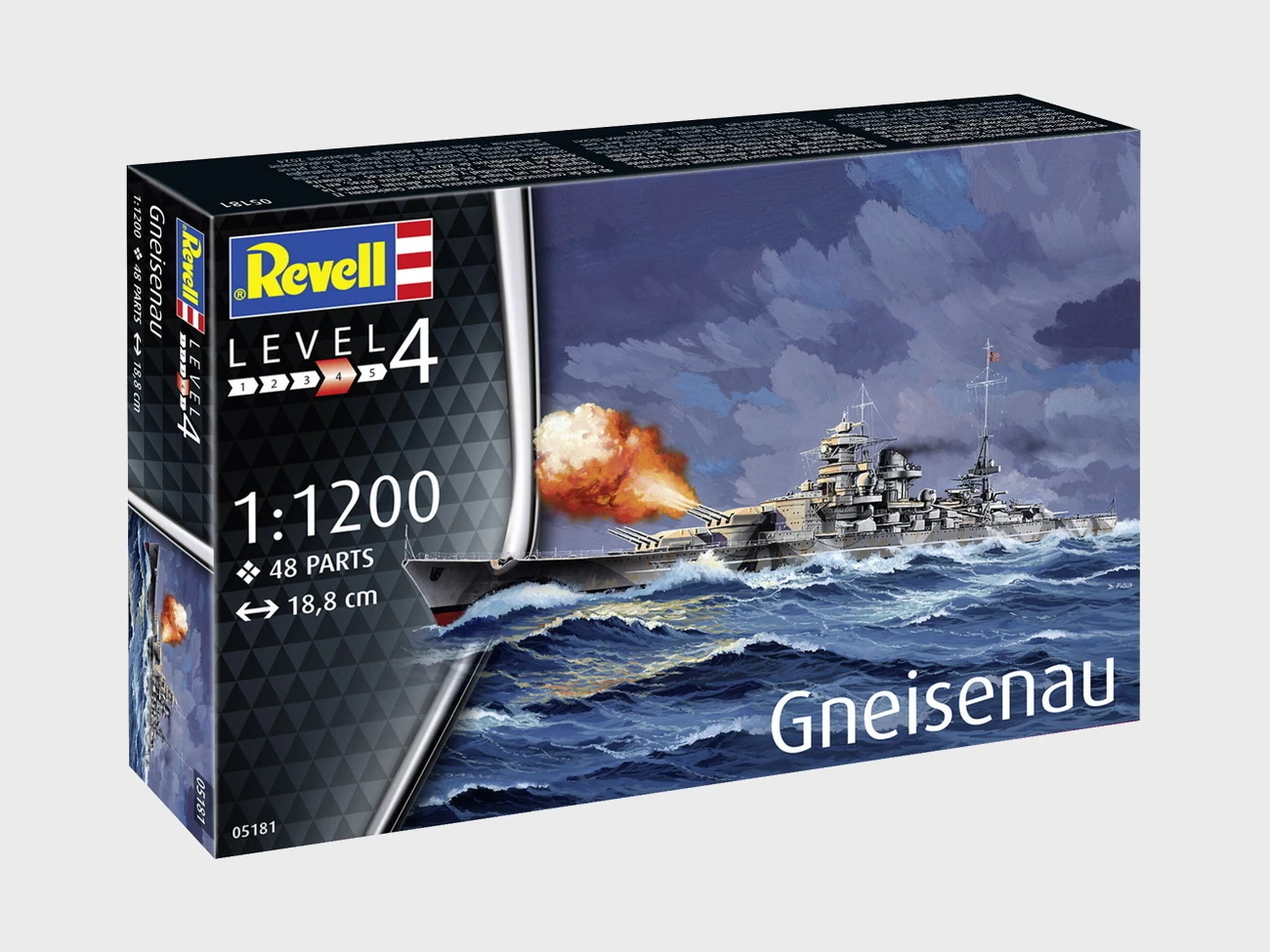 Revell 05181 - Schlachtschiff Gneisenau Modell
