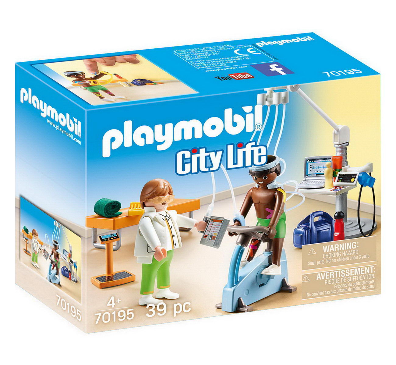 Playmobil 70195 - Beim Facharzt: Physiotherapeut