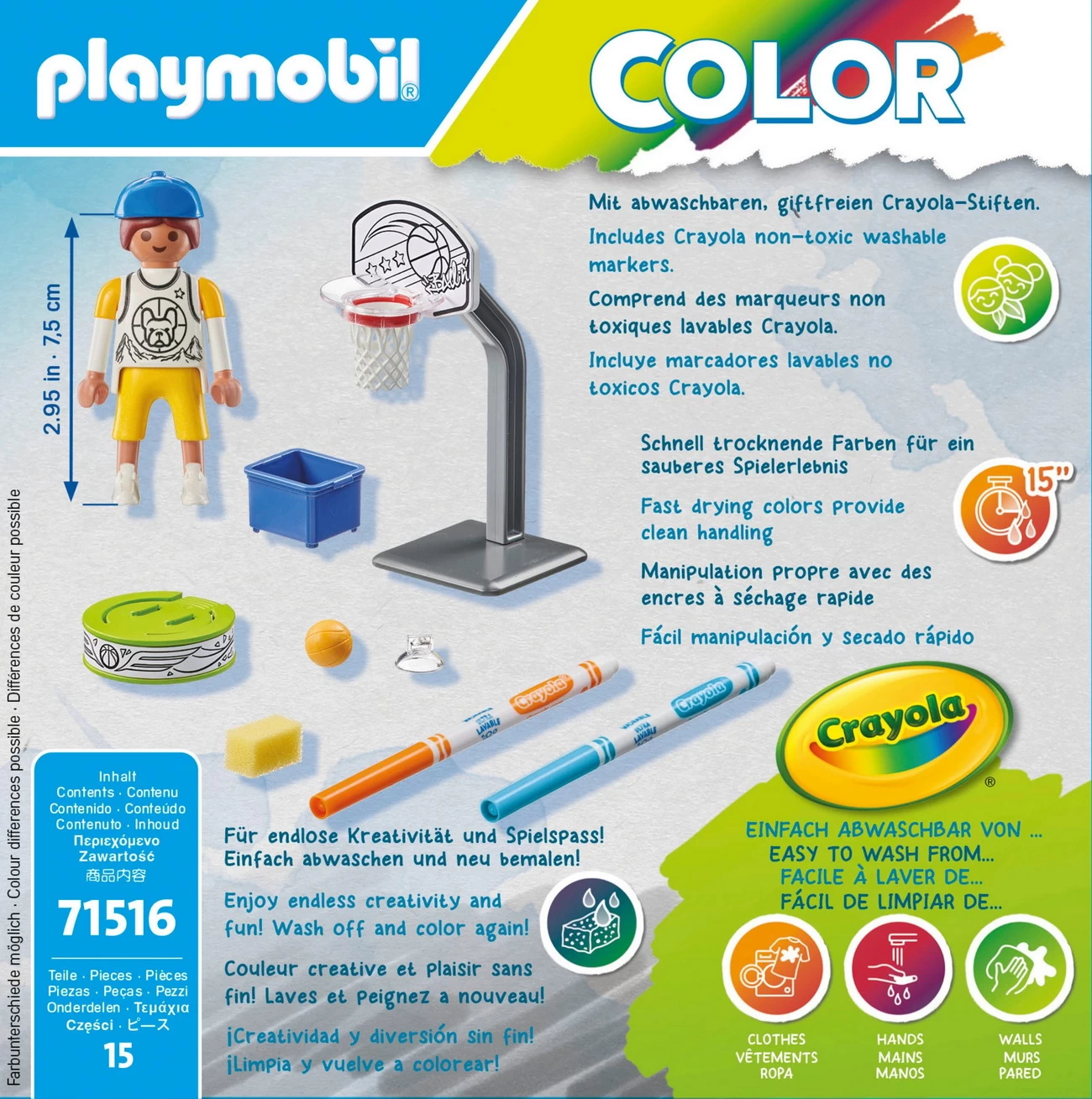 Playmobil 71516 - Basketballspieler - Color