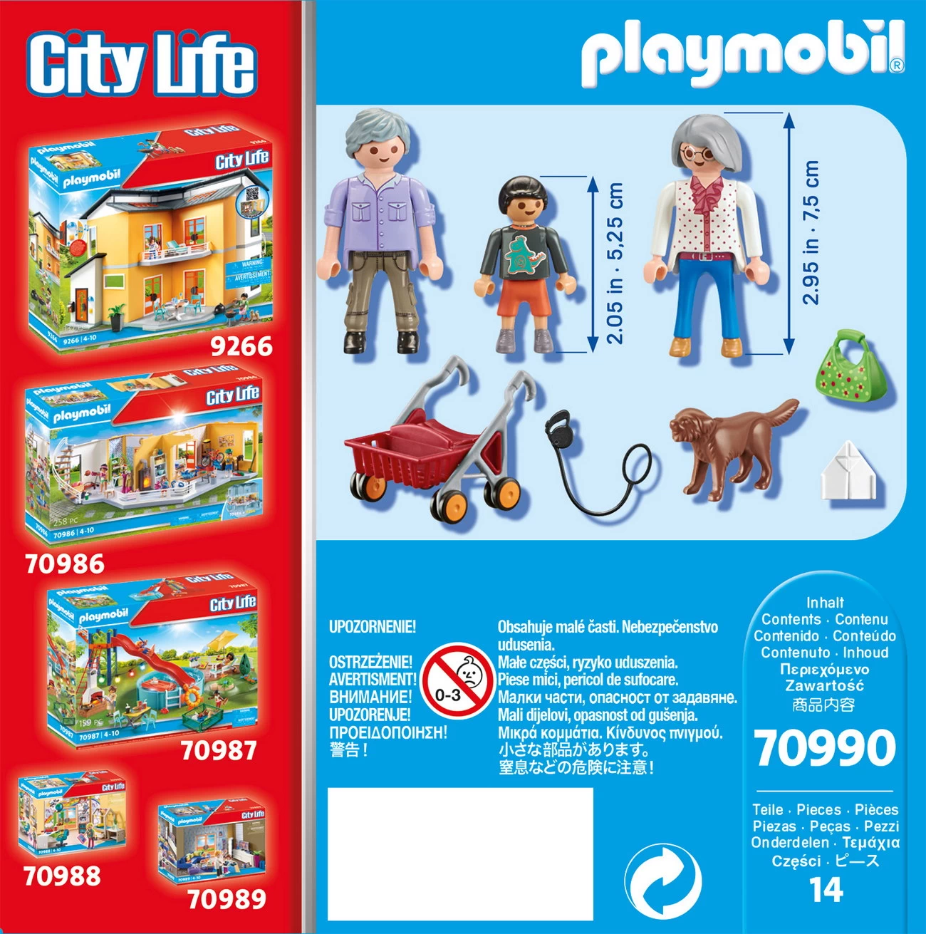 Playmobil 70990 - Großeltern mit Enkel (City Life)