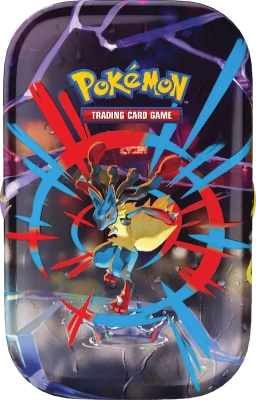 Mega Lucario Pokemon Mini Tin Box