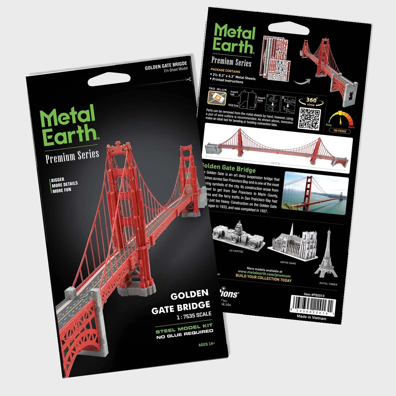 Metal Earth - Golden Gate Bridge - Premium Series