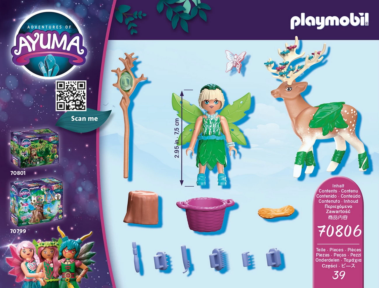 Playmobil 70806 - Forest Fairy mit Seelentier - Ayuma