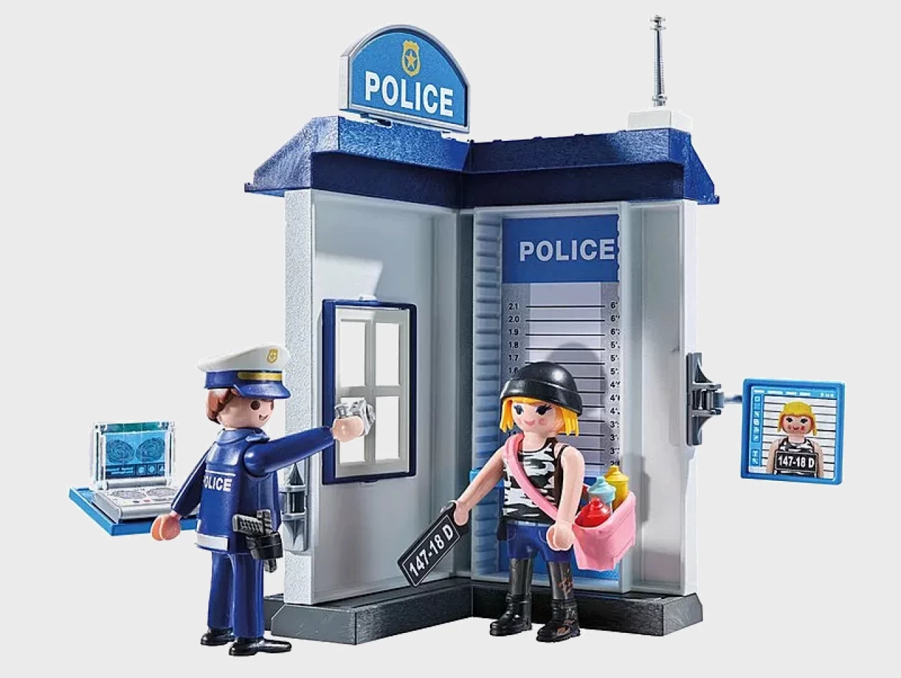 Playmobil 71733 - Starter Pack Polizei Ermittlungszimmer - Action Heroes