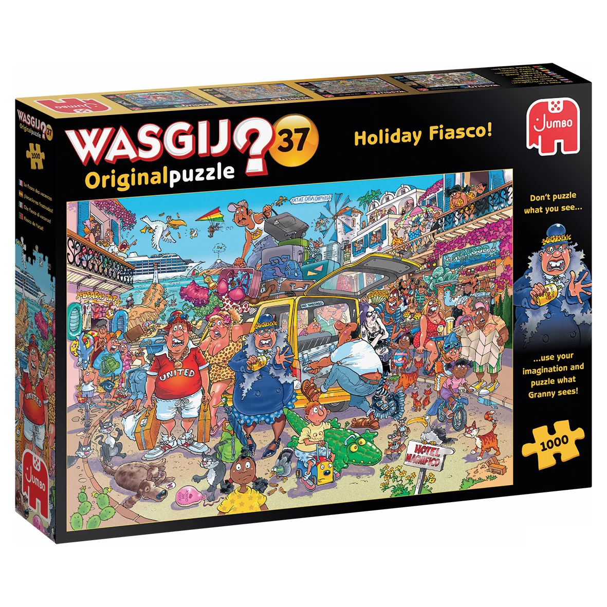 Wasgij Puzzle 37 - Holiday Fiasco - 1000 Teile