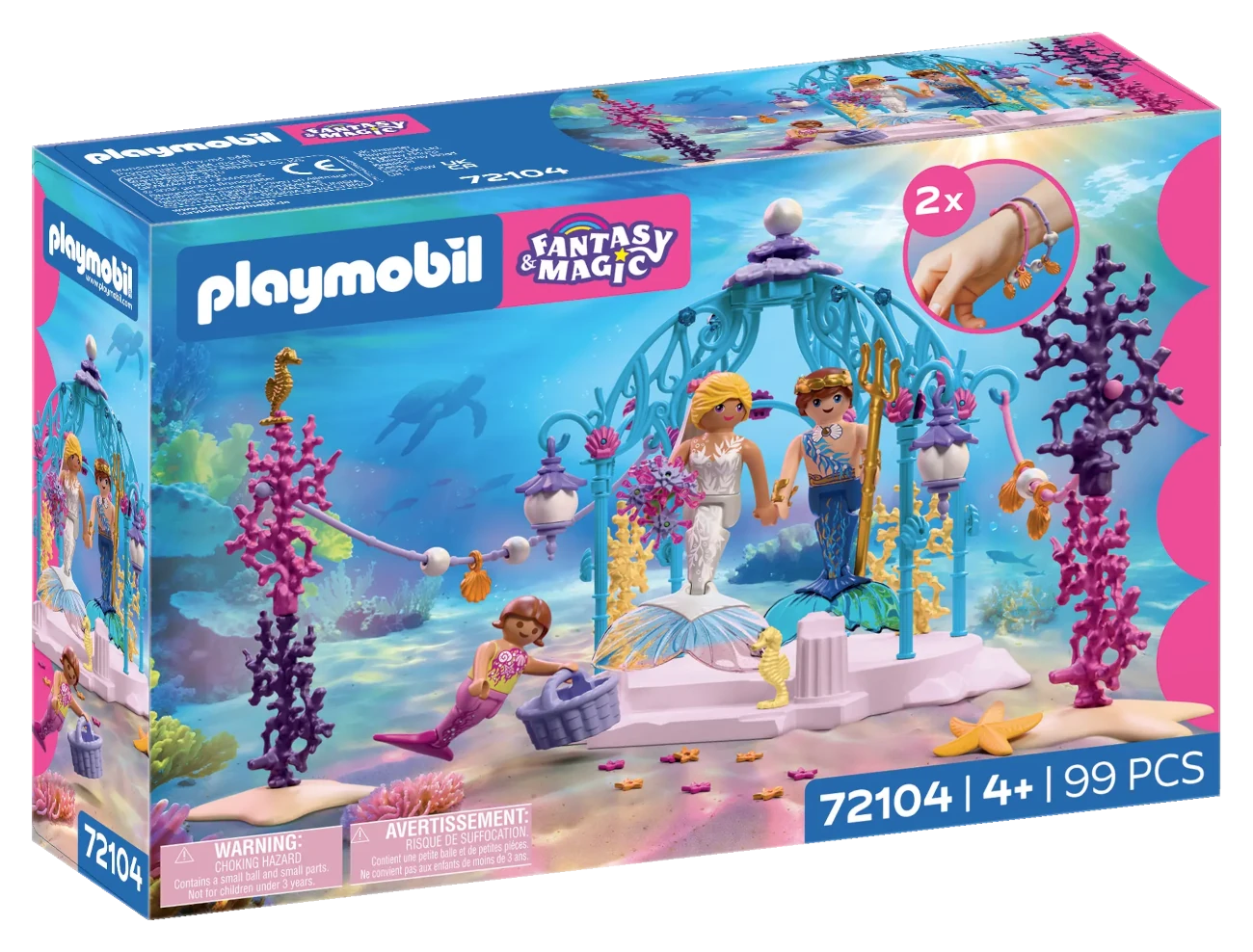 Bild zum Playmobil 72104 - Unterwasserhochzeit - Fantasy Magic
