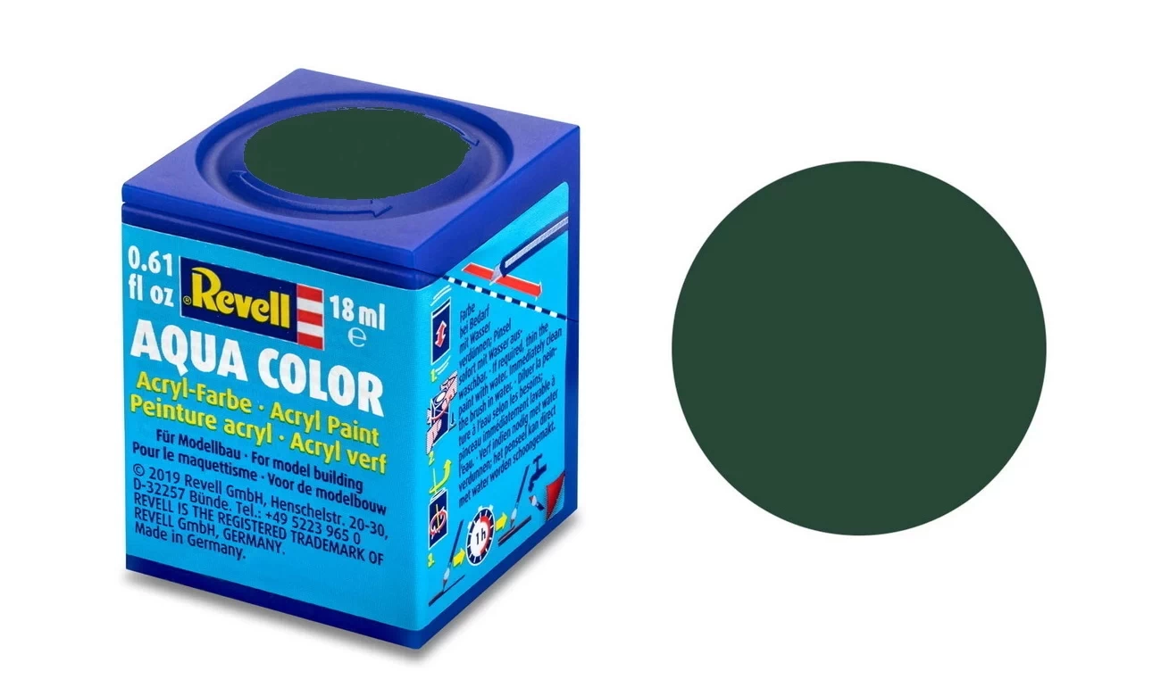 Revell Farbe 36168 - Aqua dunkelgrün matt RAF
