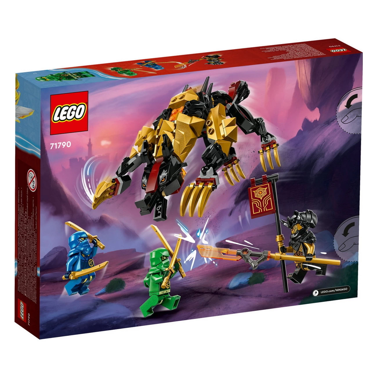 LEGO NINJAGO 71790 - Jagdhund des kaiserlichen Drachenjägers