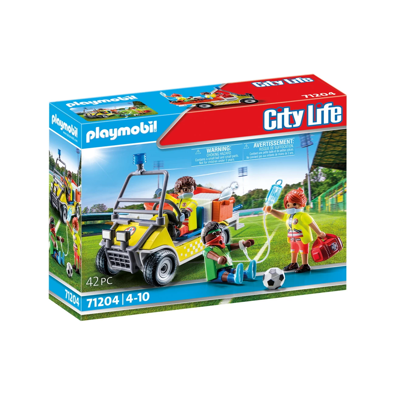 Playmobil 71204 - Rettungscaddy Notarzt - City Life