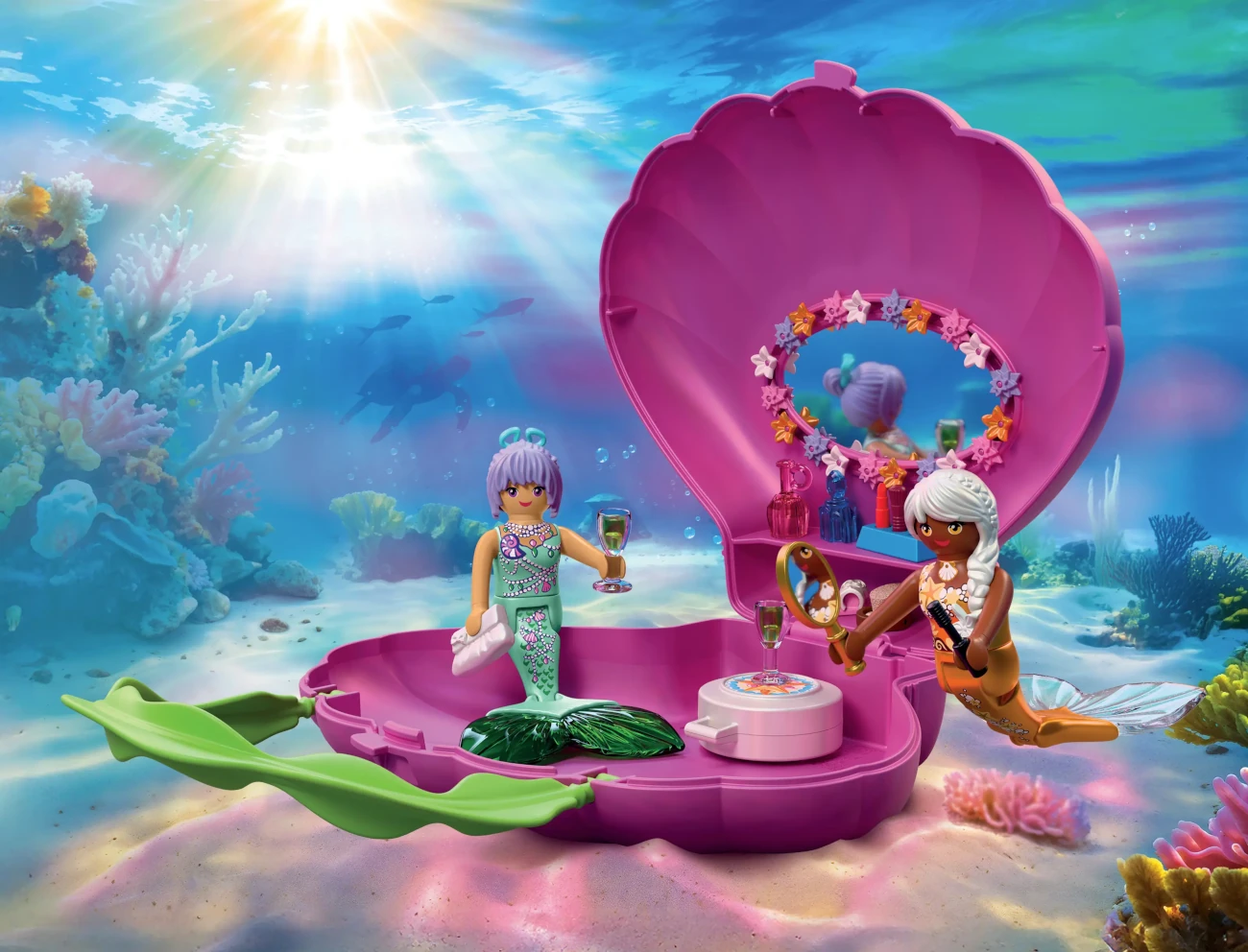 Bild zur Playmobil 72105 - Muscheltasche Meerjungfrauen - Fantasy Magic