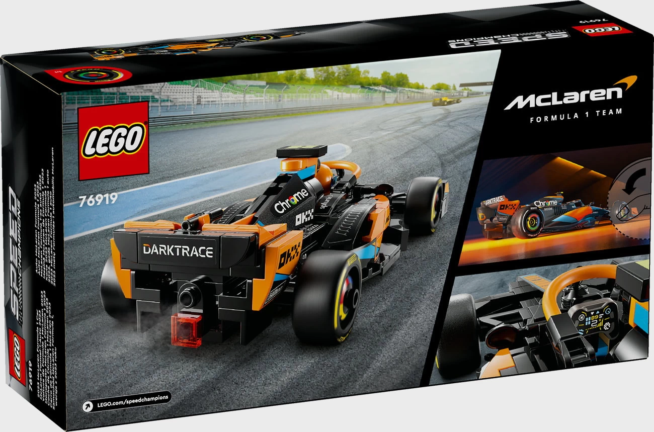 LEGO Speed Champions 76919 - McLaren Formel-1 Rennwagen