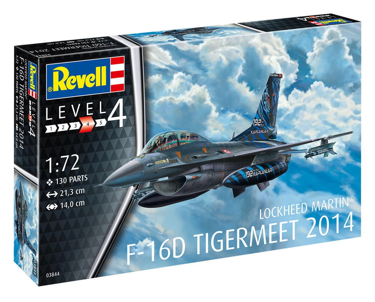 Revell 03844 -  Lockheed Martin F-16D Tigermeet 2014