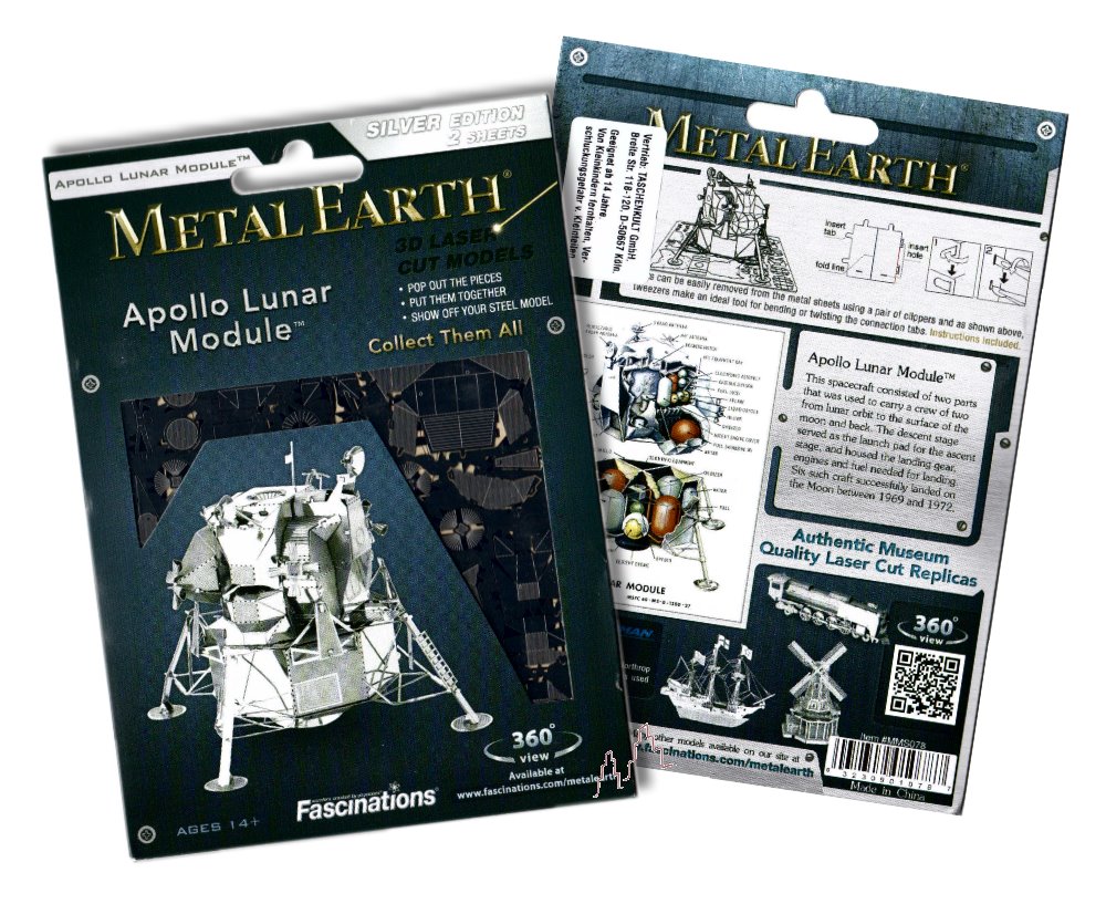 Metal Earth - Apollo Mondelandefähre