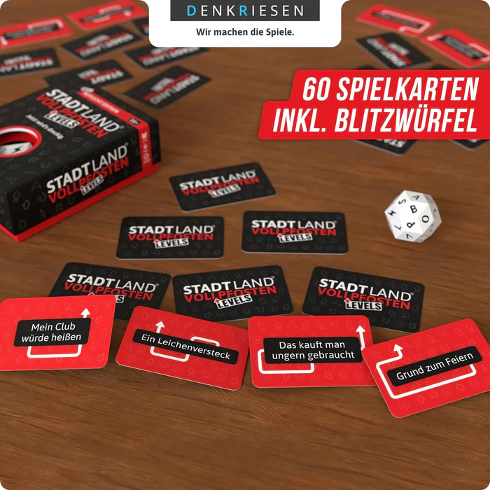 Rotlicht Edition LEVELS -  STADT LAND VOLLPFOSTEN - Jetzt wird es dreckig (DENKRIESEN)