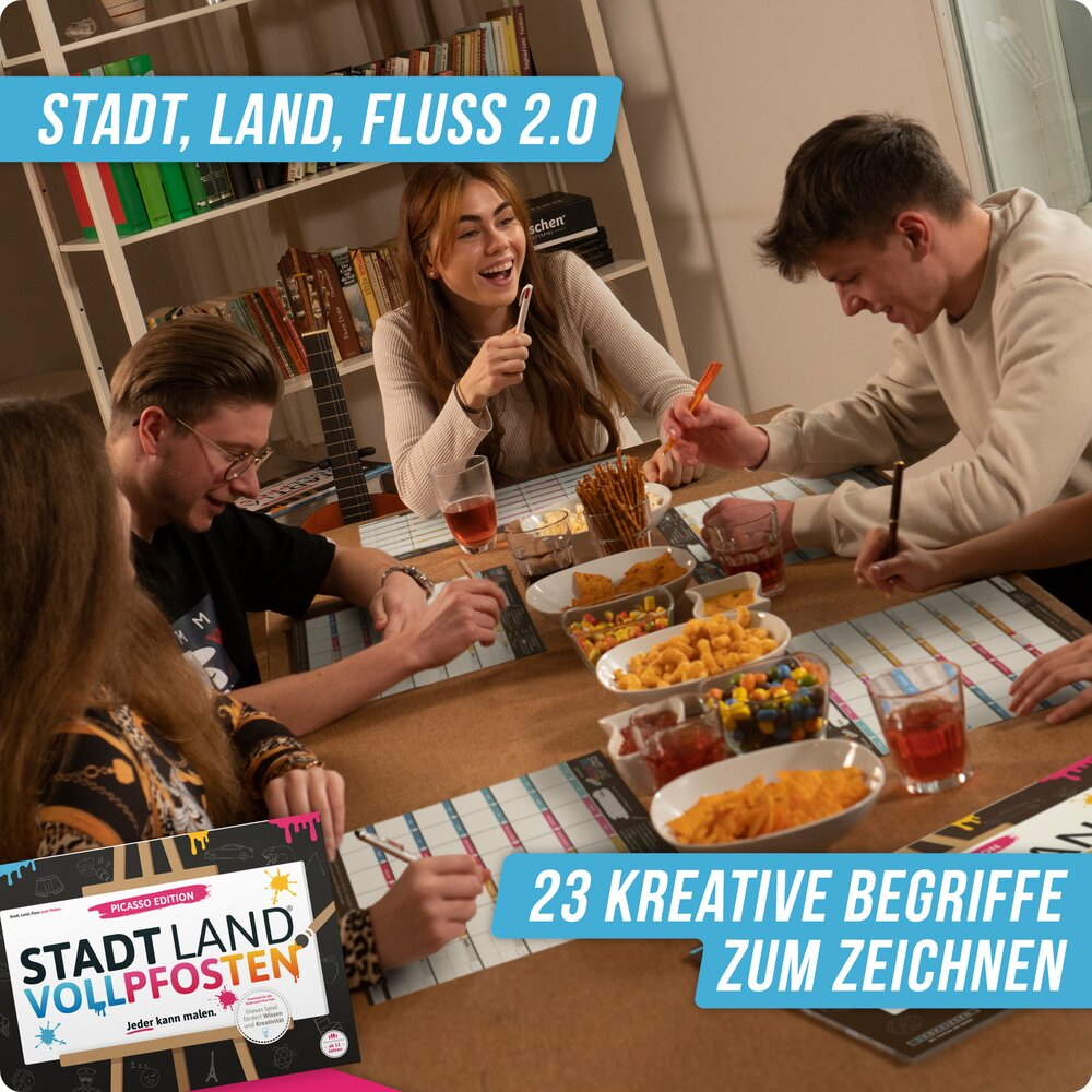 Picasso Edition - STADT LAND VOLLPFOSTEN A3 (DENKRIESEN)