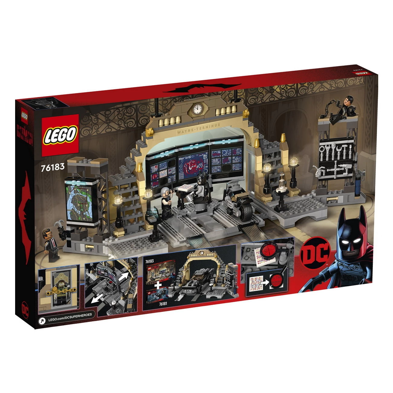 LEGO Super Heroes 76183 - Bathöhle Duell mit Riddler
