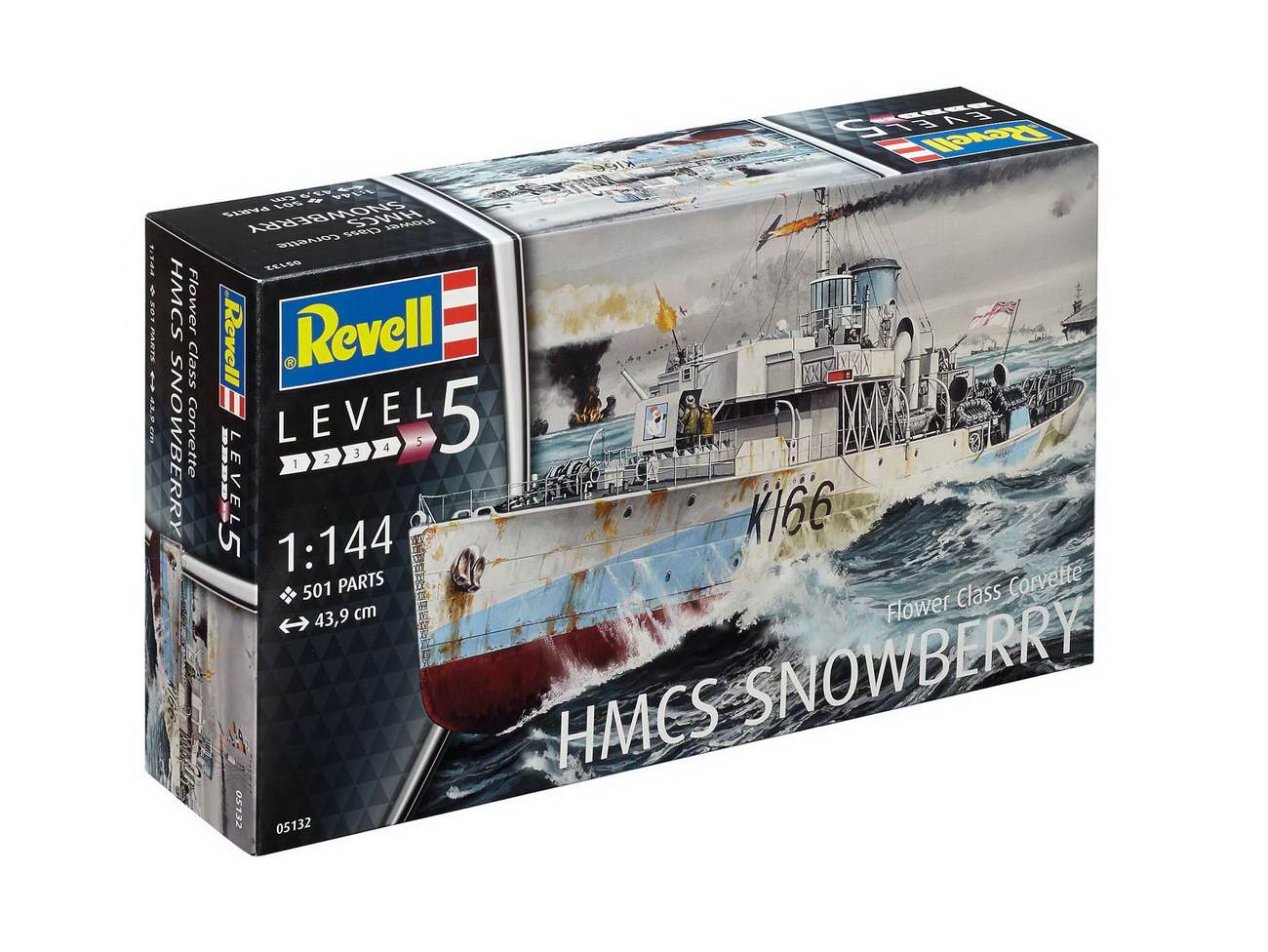 Revell 05132 - Flower Class Corvette HMCS SNOWBERRY Modellbau