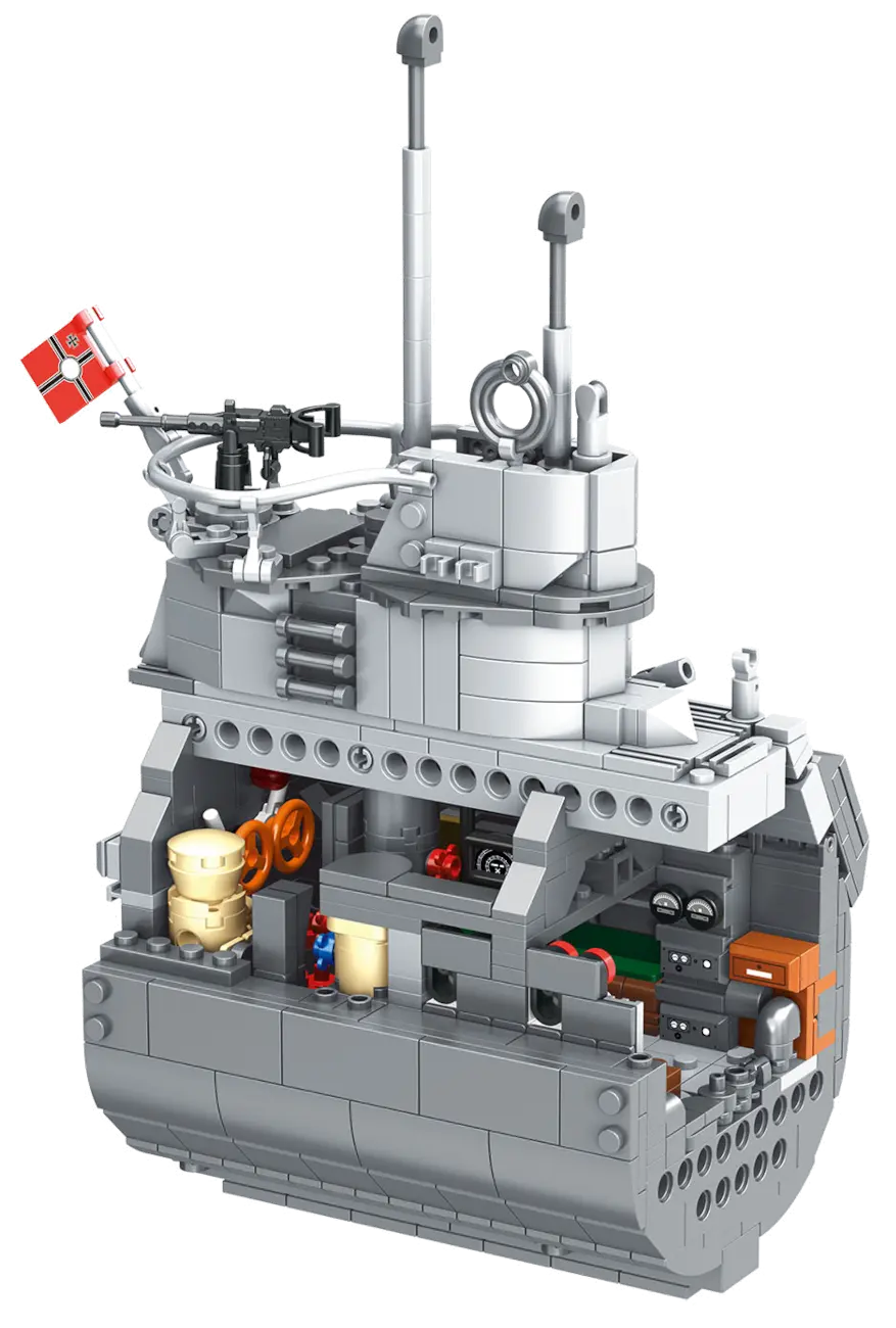 Revell 00960 - U96 - Das Boot - Brick System Revell Klemmbaustein Set