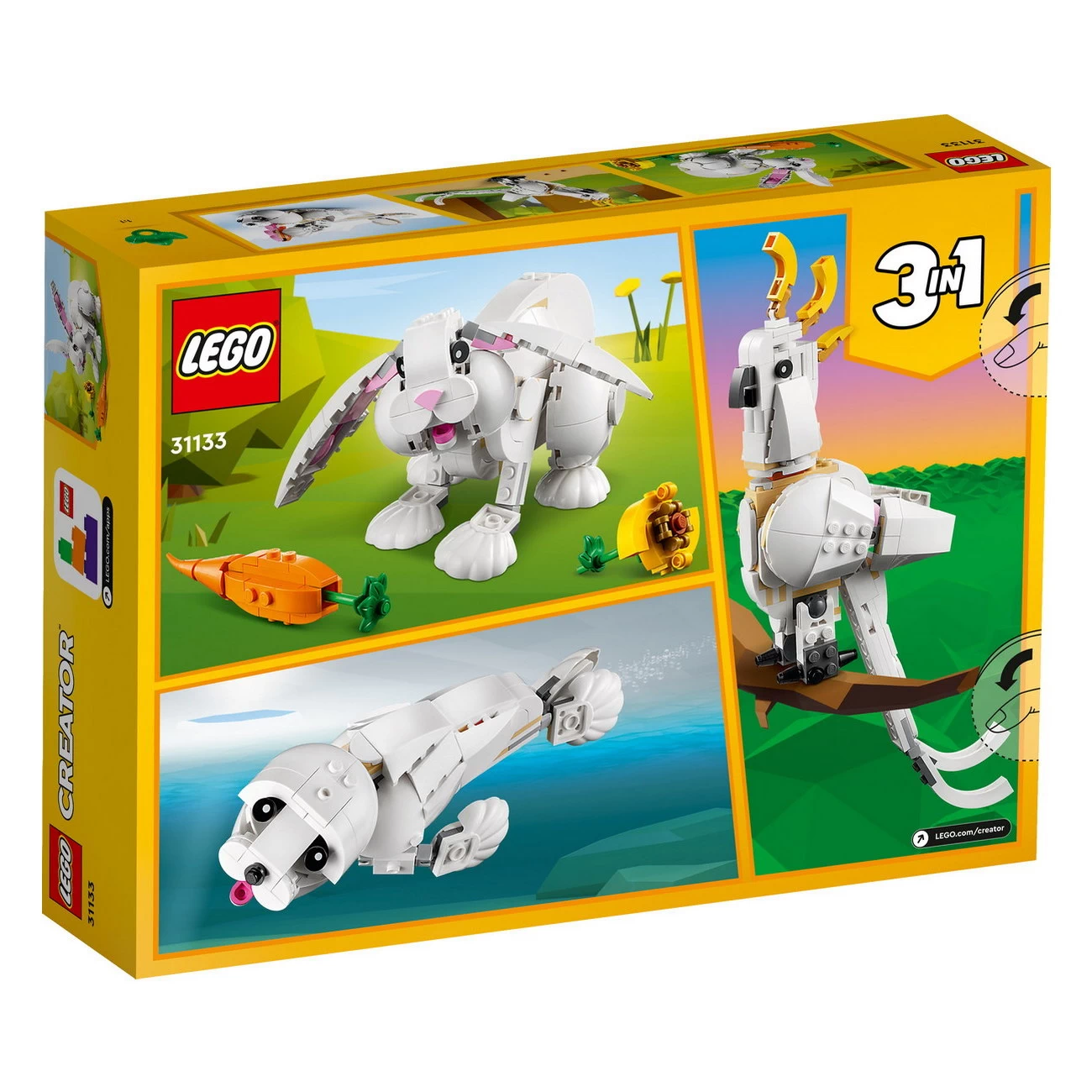 LEGO Creator 31133 - Weißer Hase