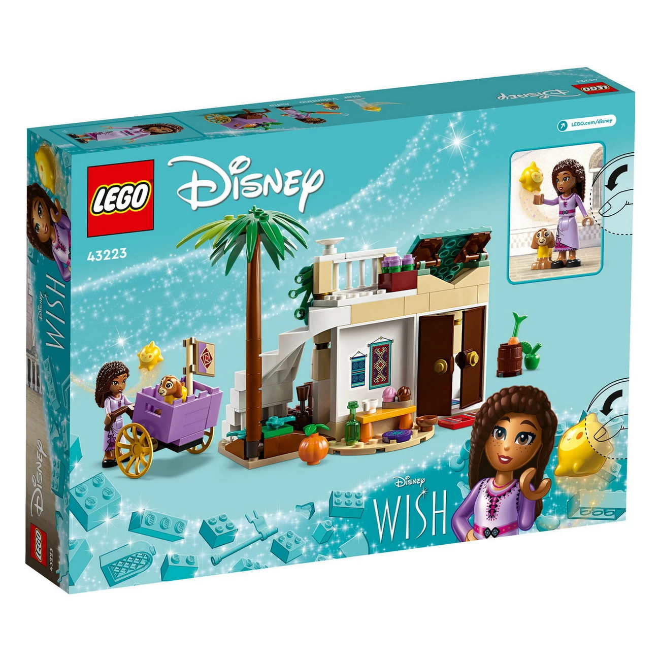 LEGO Disney Princess 43223 - Asha in der Stadt Rosas