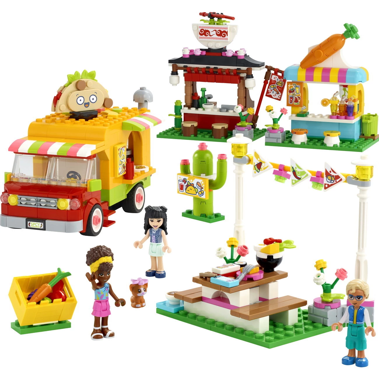 LEGO Friends 41701 - Streetfood-Markt