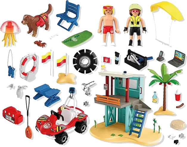 Playmobil 71903 - Rettungsturm mit Beach Buggy - My Life