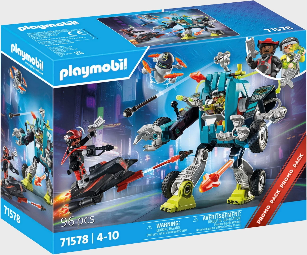 Playmobil 71578 - Roboter vs Fluggleiter