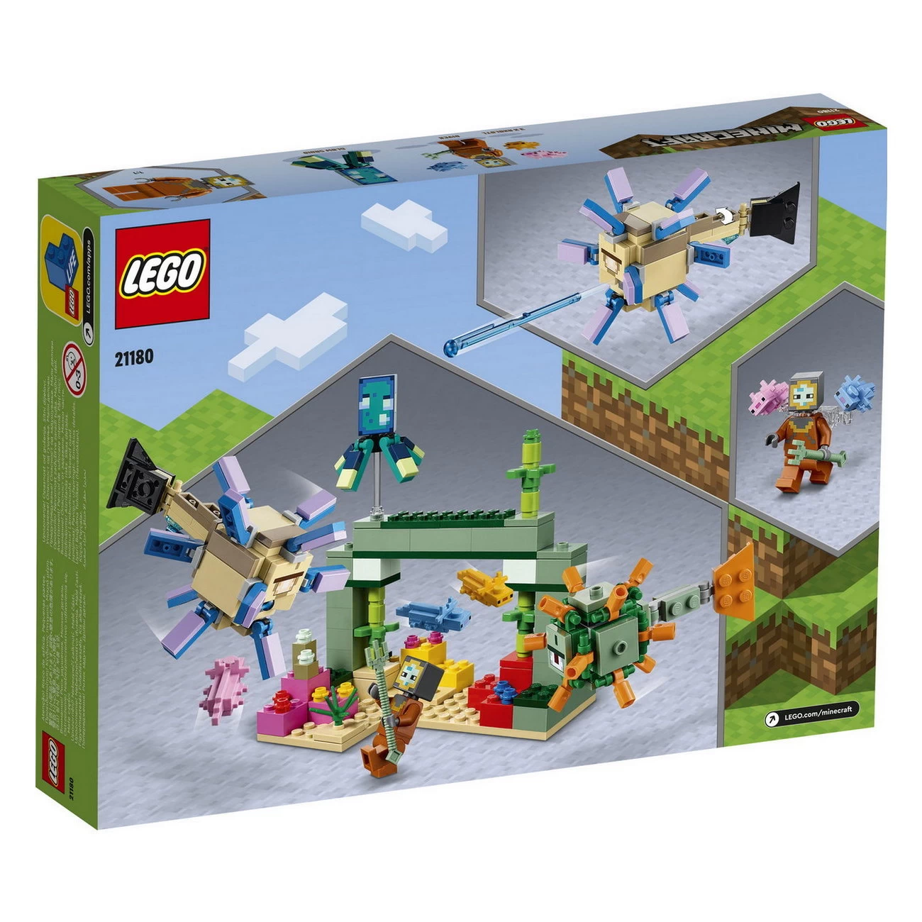 LEGO Minecraft 21180 - Das Wächterduell