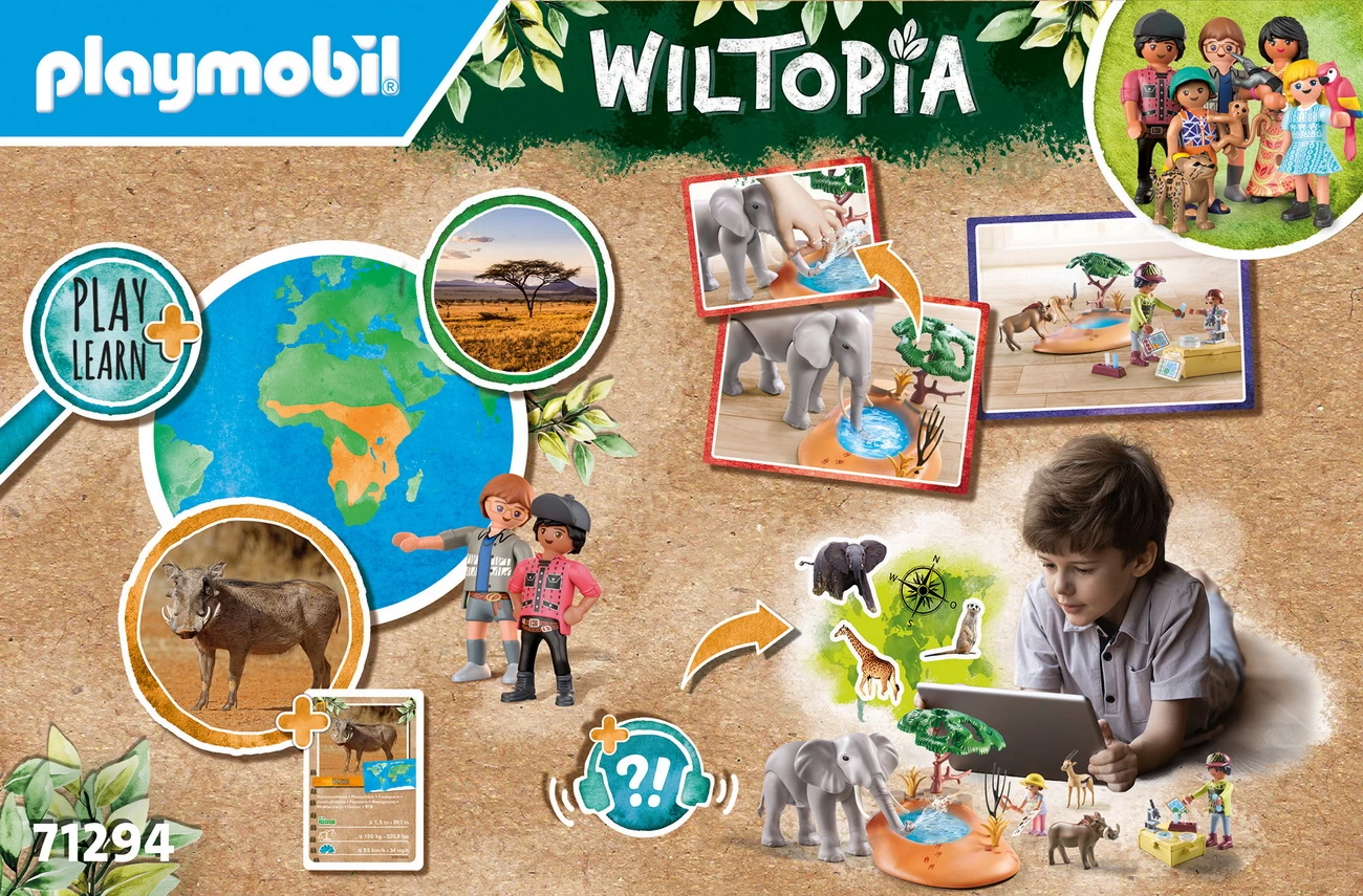 Playmobil 71294 - Spritztour zum Wasserloch - WILTOPIA