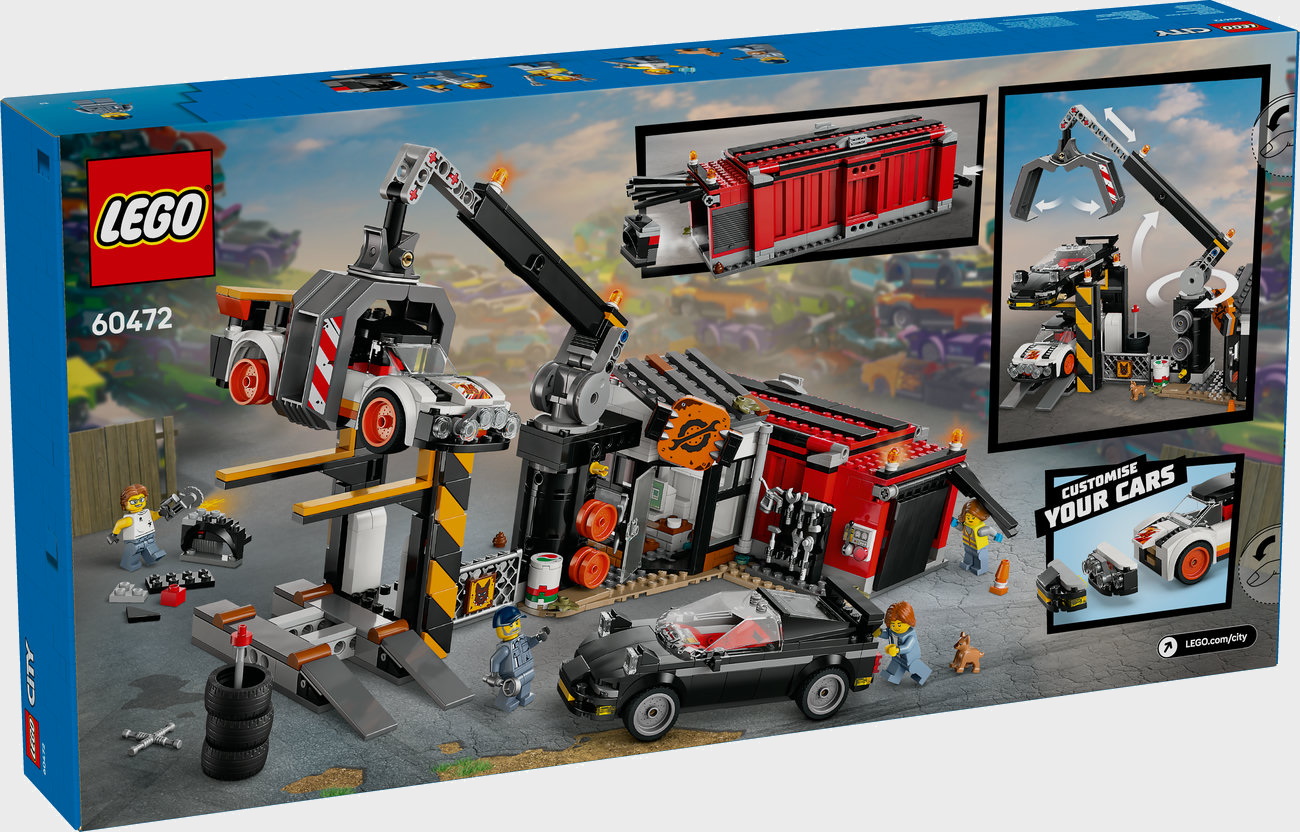 LEGO 60472 Schrottplatz mit Autos