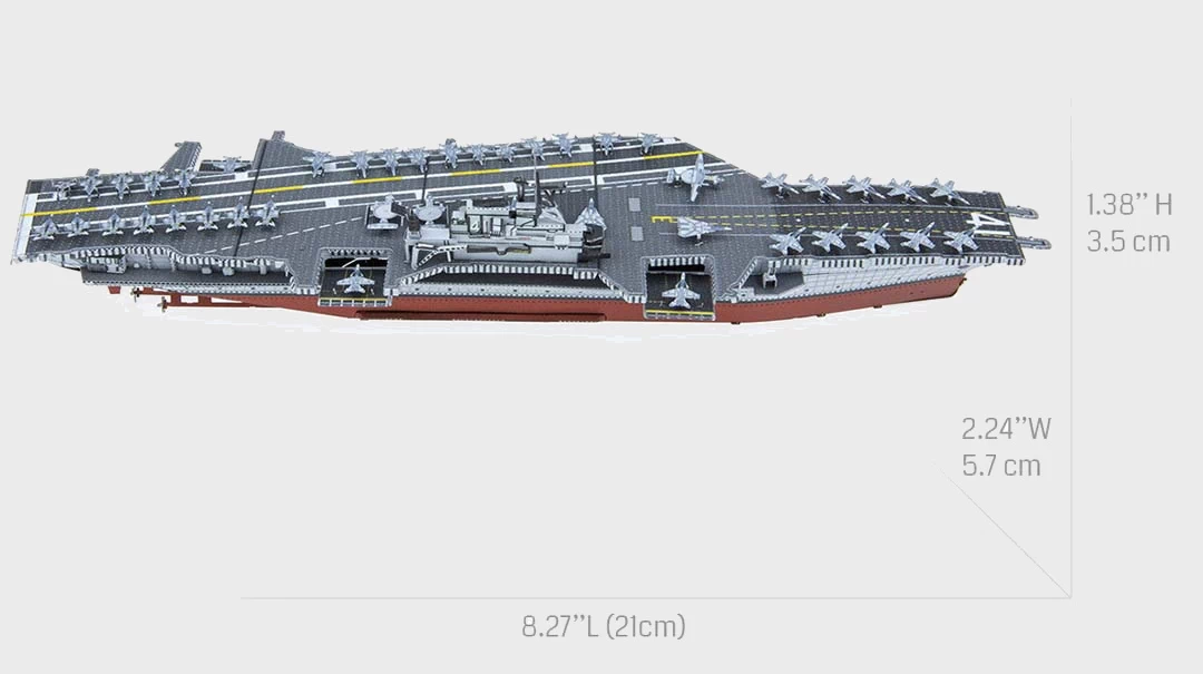 Metal Earth - Flugzeugträger USS Midway CV-41  - Modell