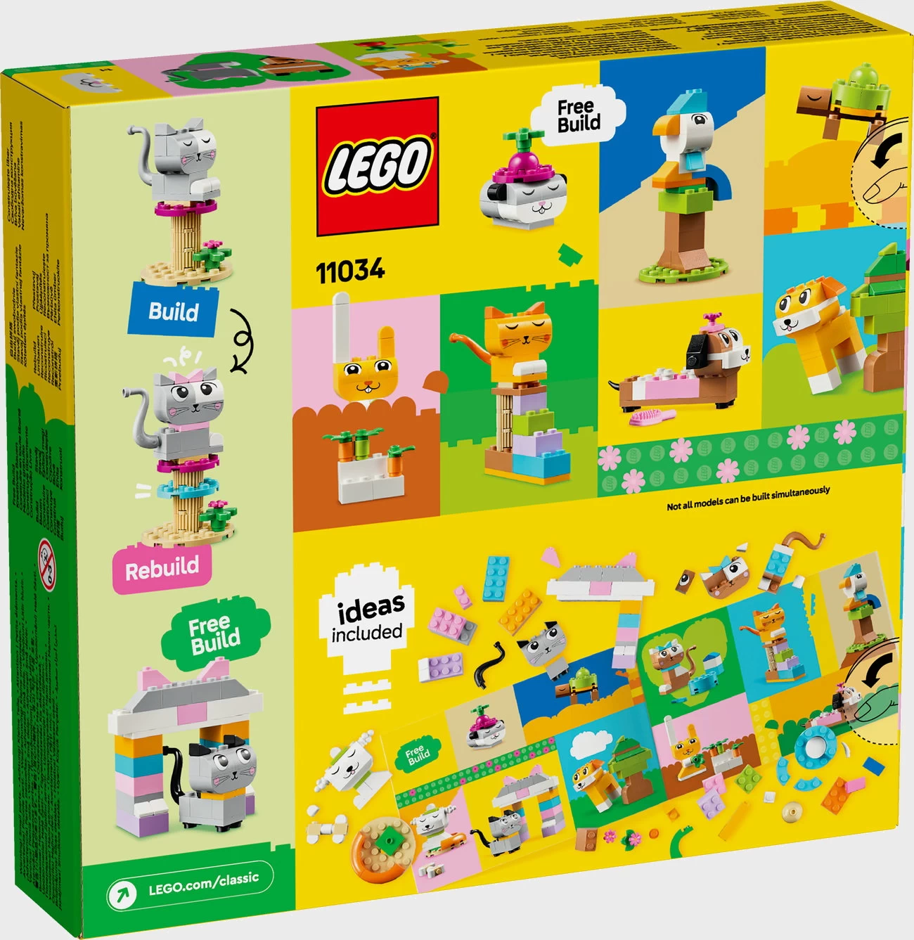 LEGO Classic 11034 - Kreative Tiere